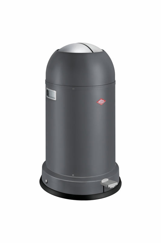 WESCO Tretabfalleimer 183631-77 KICKMASTER CL Soft in Graphit matt mit 33 Liter Volumen / Abfallsammler / Mülleimer