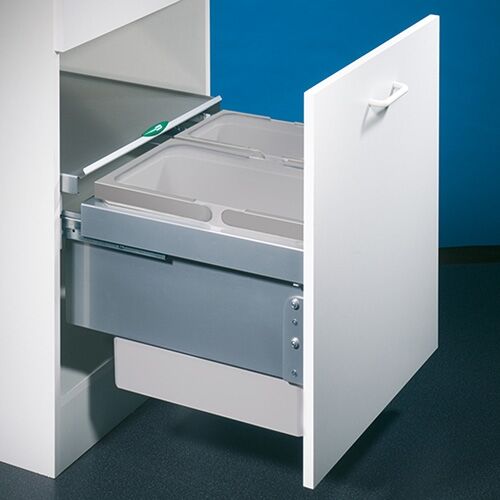 NABER Abfallsorter 38 (22 + 16) Liter COX® BASE 360 S/500-2 für 50 cm Schrankbreite – Bild 2