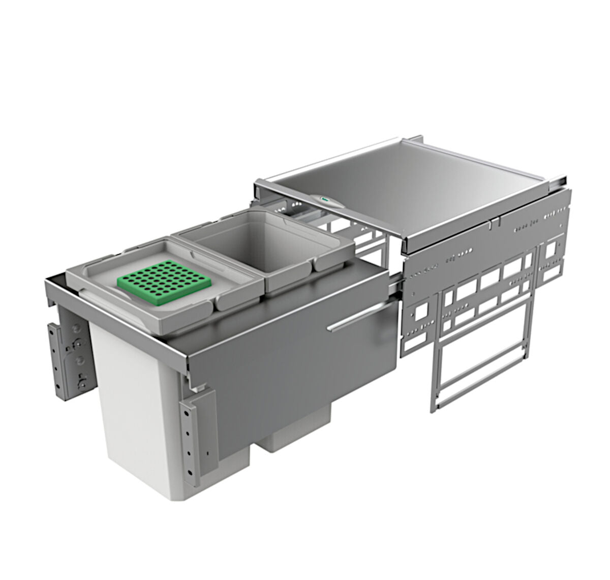 NABER Abfallsorter 20 (2x10) Liter COX® BASE 360 S/400-2 ab 40 cm Schrankbreite – Bild 8