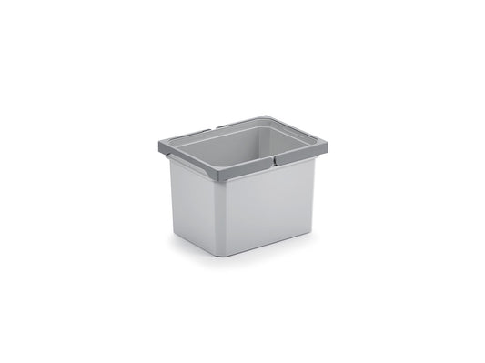 Ersatzeimer hellgrau 10T L für COX BOX 1T Abfallsorter / Eimer 10 L / Einsatz / Ersatzteil / Zubehör