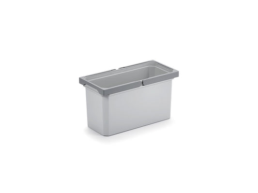 Cox® Systembehälter 10 Liter hellgrau für COX BOX Abfallsorter / Einsatz / Ersatzteil / Zubehör