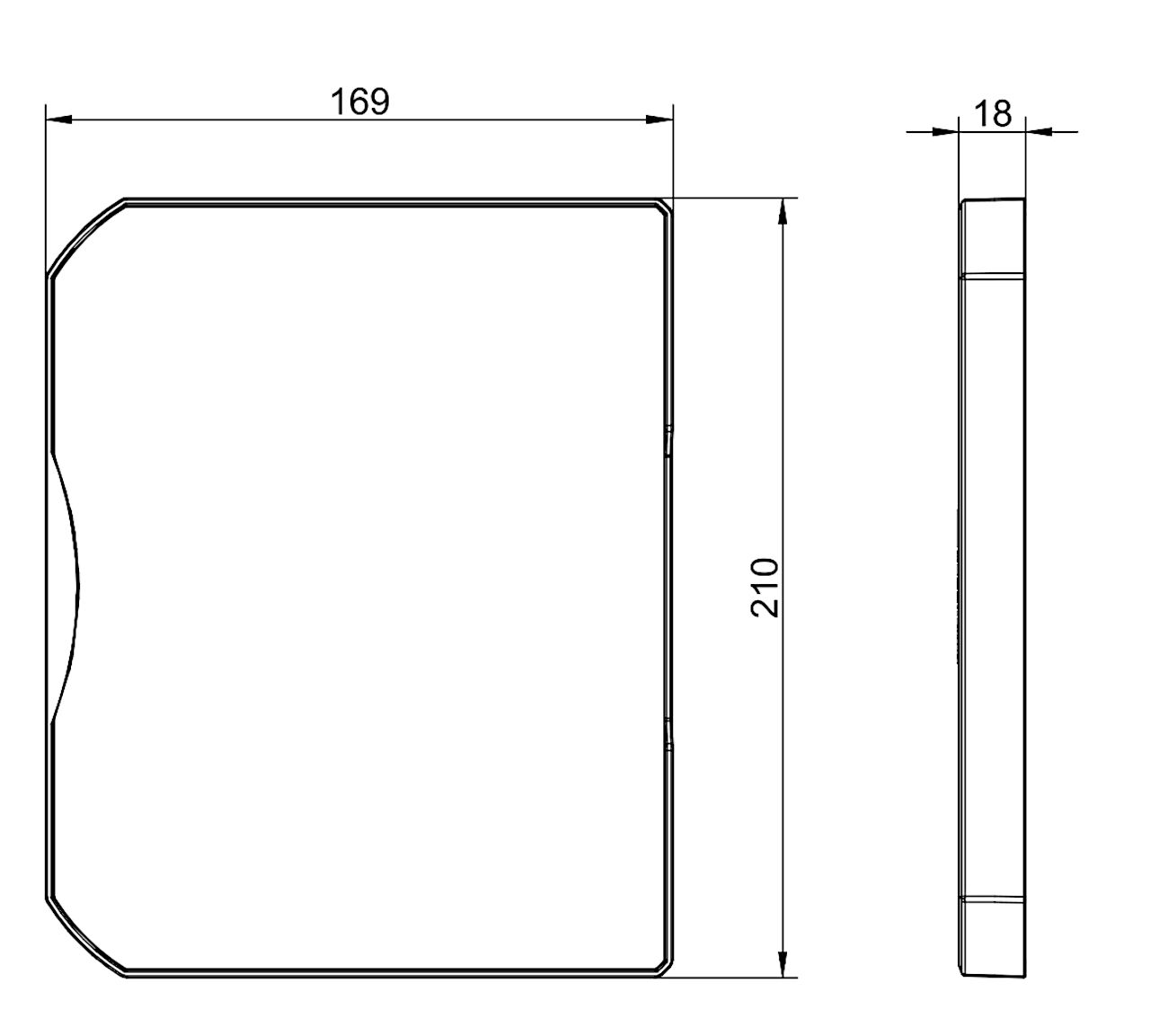 Verschlussdeckel anthrazit für 4, 6, 7, 10 und 12,5 Liter Eimer der Cox Box Abfallsorter / Ersatzteil / Zubehör – Bild 2