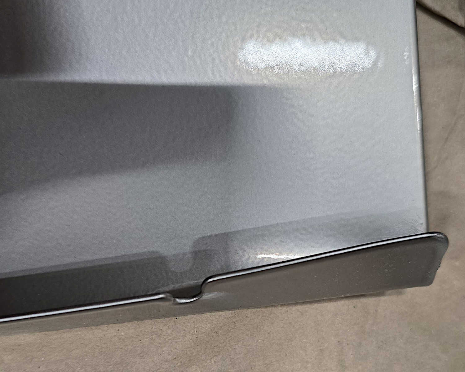 Gesamtdeckel feststehend aus Metall für COX BOX 1T/600 Abfallsysteme mit leichtem Transportschaden / Komplettdeckel /… – Bild 3
