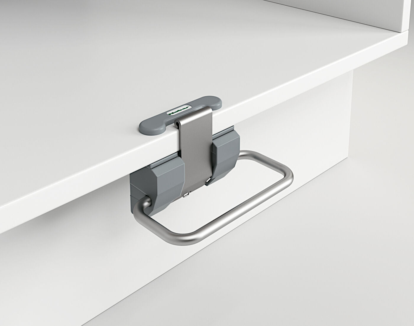 NABER 8012367 manuelles Fußpedal Cox Cick® dunkelgrau/chrom matt – Bild 3