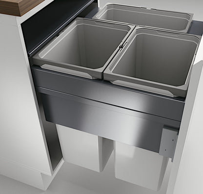 NABER 8012391 Abfallsammler COX CLAN 580/600-3 mit 91 Liter Volumen / für 60 cm Schrankbreite – Bild 4
