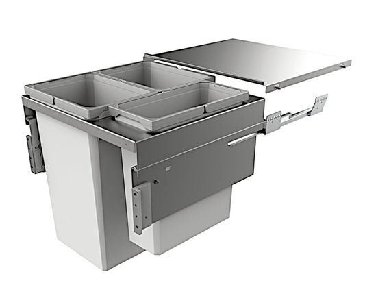 NABER 8012391 Abfallsammler COX CLAN 580/600-3 mit 91 Liter Volumen / für 60 cm Schrankbreite