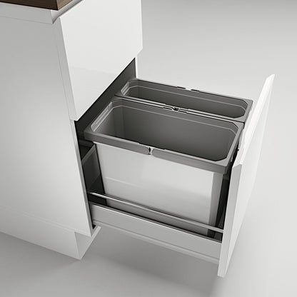 NABER Abfallsorter 24,5 (16+8,5) Liter COX® BOX 360 S/400-1 für 40 cm Schrankbreite – Bild 3