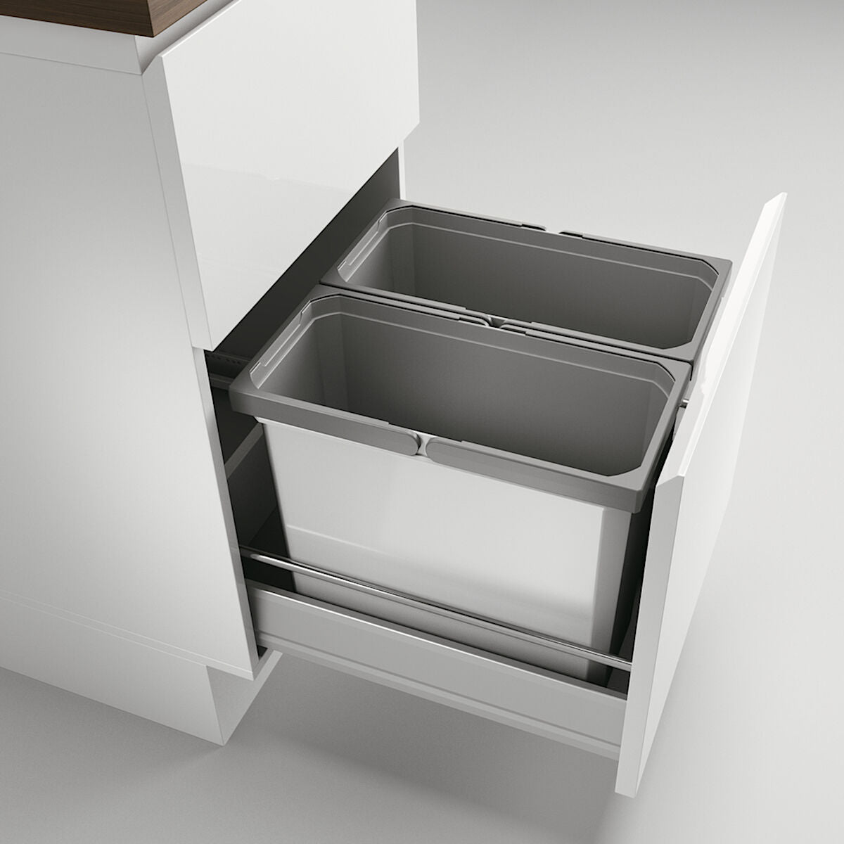 NABER Abfallsorter COX® BOX 360 S/450-2 mit 32 (2x16) Liter Abfallvolumen / 45 cm Schrankbreite – Bild 3