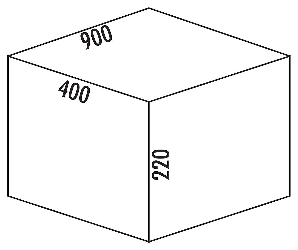 Abfallsorter Cox Box 220/900-3 mit 3-fach Trennung für 90 cm Schrankbreite, 44,5 (3x13 + 1x5,5) Liter / Abfalleimer /… – Bild 2