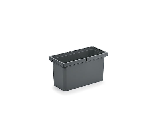 Cox® Systembehälter 10 Liter anthrazit für COX BOX Abfallsorter / Einsatz / Ersatzteil / Zubehör