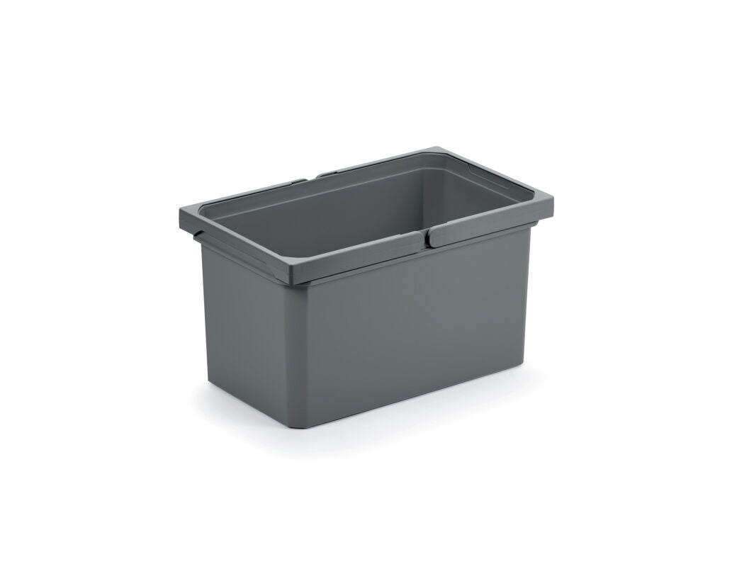 Naber Cox Systembehälter 8013330 anthrazit mit 13 Liter Volumen / Ersatzeimer / Cox-Serie