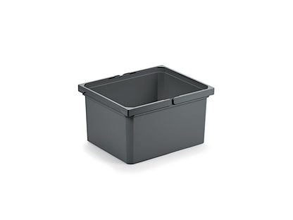 Cox Systembehälter anthrazit 18 L für COX BOX Abfallsorter / Eimer / Einsatz / Ersatzteil