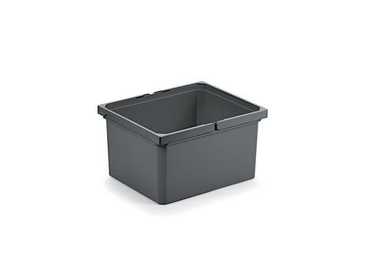 Cox Systembehälter anthrazit 18 L für COX BOX Abfallsorter / Eimer / Einsatz / Ersatzteil