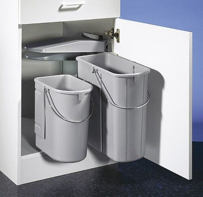 Wesco 703611-85 Abfallsorter ÖKO-1 / ab 50 cm Schrankbreite / Abfalleimer / Mülleimer / Schwenkeimer