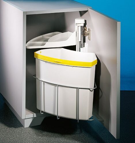 NABER Abfallsorter 19 Liter CABBI® JUNIOR 1 ab 40 cm Schrankbreite