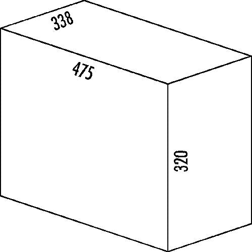 WESCO 887811-72 Abfallsorter 32 (2x16) Liter DOUBLE MASTER 40 DT oriongrau ab 40 cm Schrankbreite – Bild 2