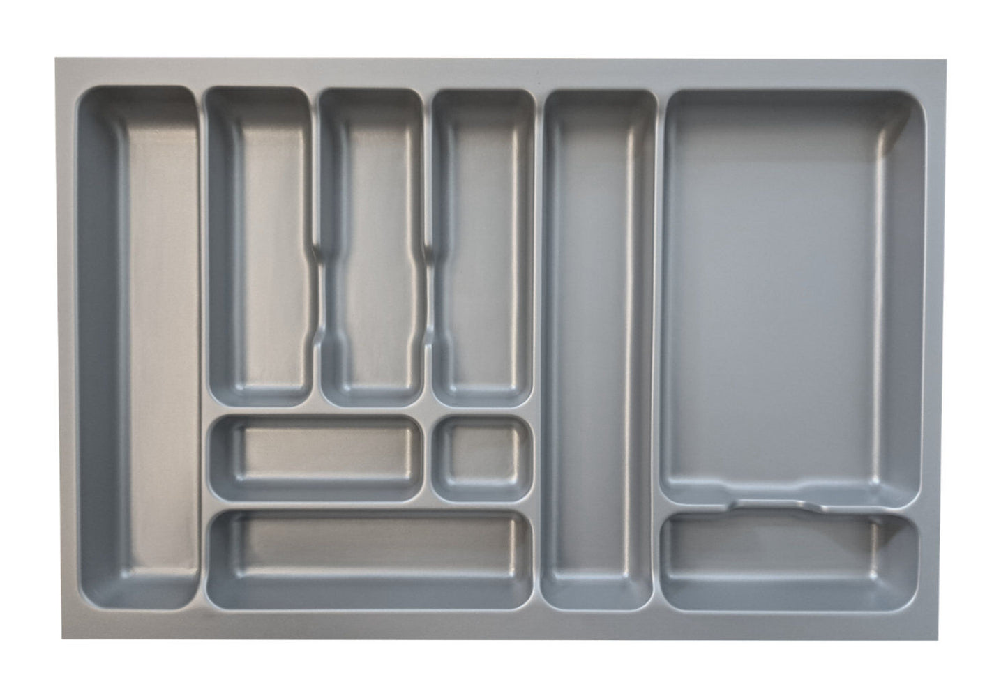 Naber 8030002 Besteckeinsatz 4 für 800er Schrank, B 718 x T 473 x H 50 mm, silbergrau