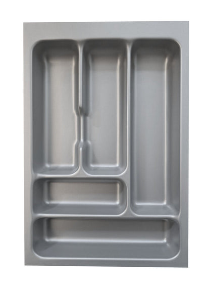 Naber 8030009 Besteckeinsatz 4 für 400er Schrank, B 318 x T 473 x H 50 mm, silbergrau