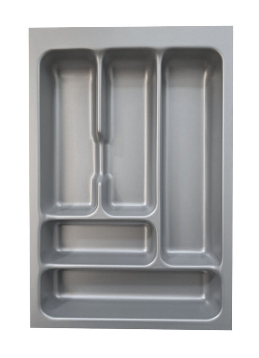 Naber 8030009 Besteckeinsatz 4 für 400er Schrank, B 318 x T 473 x H 50 mm, silbergrau