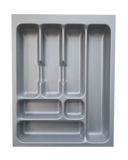 Naber 8030010 Besteckeinsatz 4 für 450er Schrank, B 368 x T 473 x H 50 mm, silbergrau