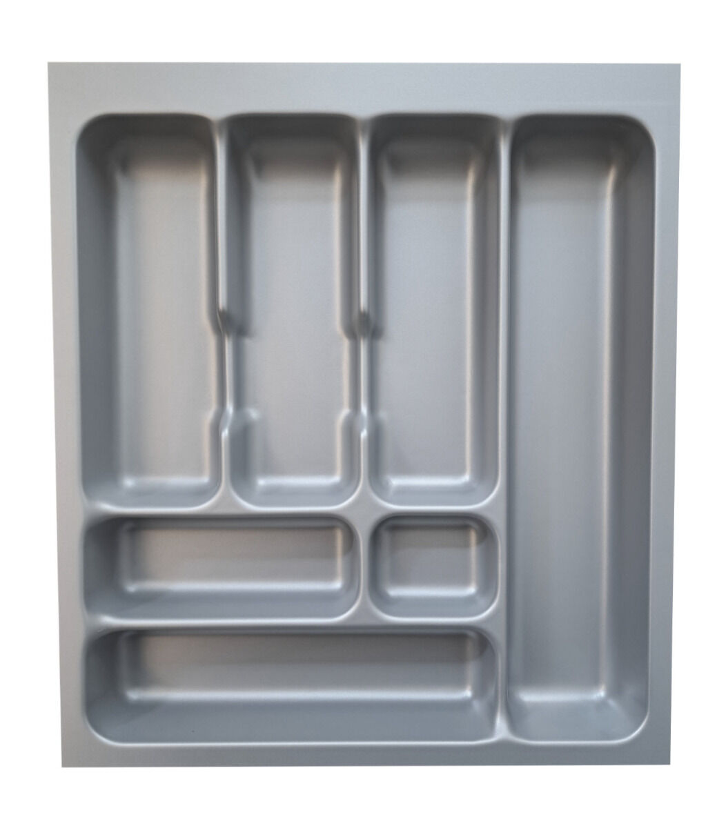Naber 8030011 Besteckeinsatz 4 für 500er Schrank, B 418 x T 473 x H 50 mm, silbergrau