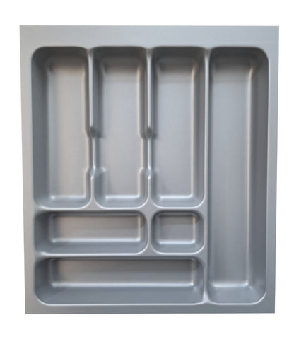 Naber 8030011 Besteckeinsatz 4 für 500er Schrank, B 418 x T 473 x H 50 mm, silbergrau