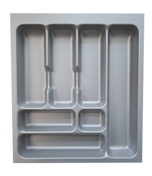 Naber 8030011 Besteckeinsatz 4 für 500er Schrank, B 418 x T 473 x H 50 mm, silbergrau