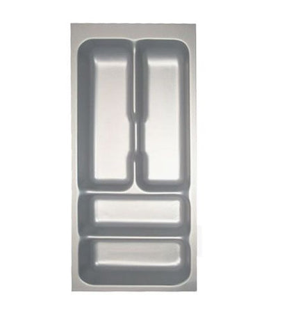 Besteckeinsatz NOBILIA-2012-30 mit 4-Facheinteilung, B 209 x T 462 mm / Schubladeneinsatz