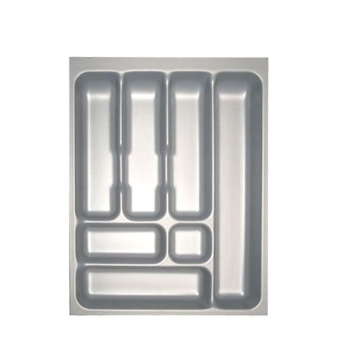 Besteckeinsatz NOBILIA-45 mit 7-Facheinteilung, B 359 x T 462 mm / Schubladeneinsatz