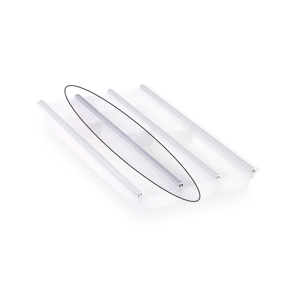 Aluprofilschiene für CUISIO Besteckeinsätze / Abdeckschiene / Besteckeinsatz Zubehör