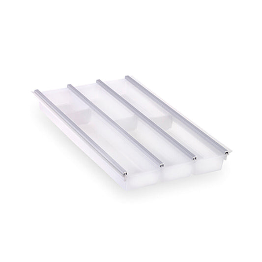 Besteckeinsatz CUISIO 40 (B 285-320 x T 463-480 mm) / Besteckkasten für 40er Schubl.