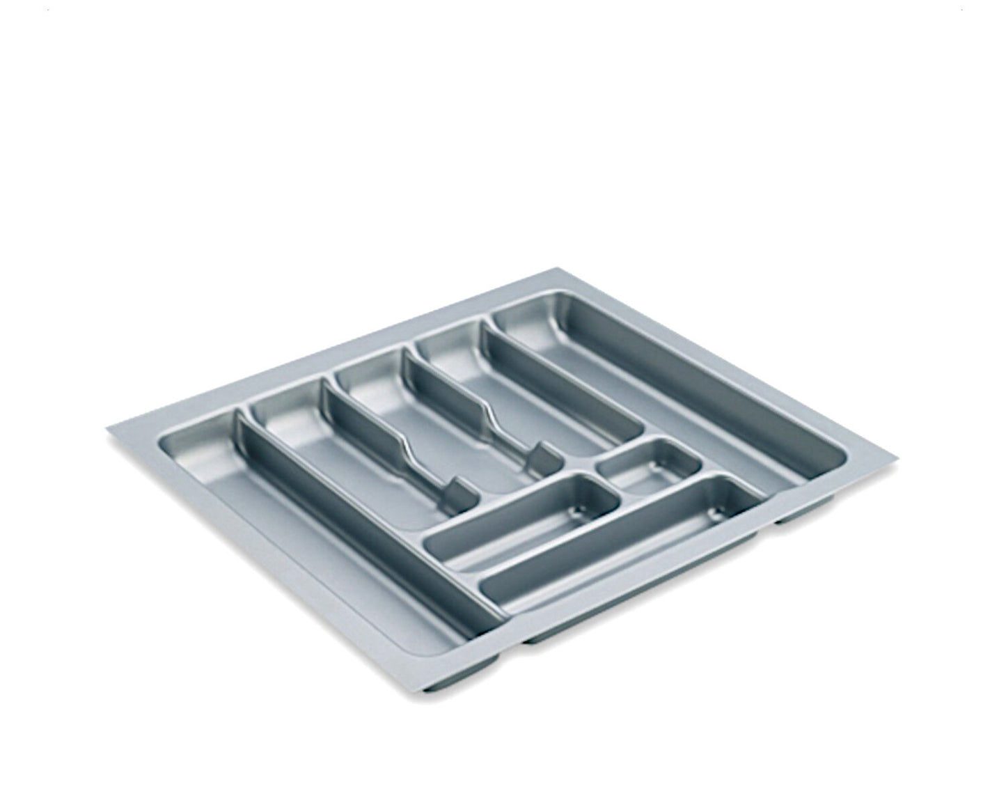 Besteckeinsatz-1, grau 60 cm (B 500-540 x T 440-490 mm) / Besteckeinsatz / Besteckkasten