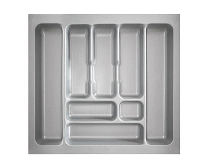 Besteckeinsatz-1, grau 60 cm (B 500-540 x T 440-490 mm) / Besteckeinsatz / Besteckkasten – Bild 3