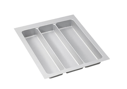 Mehrzweck-Einsatz für 50 cm breite Schubladen / zuschneidbar / Maße B 400-440 x T 440-490 mm / Mehrzweckeinsatz /…