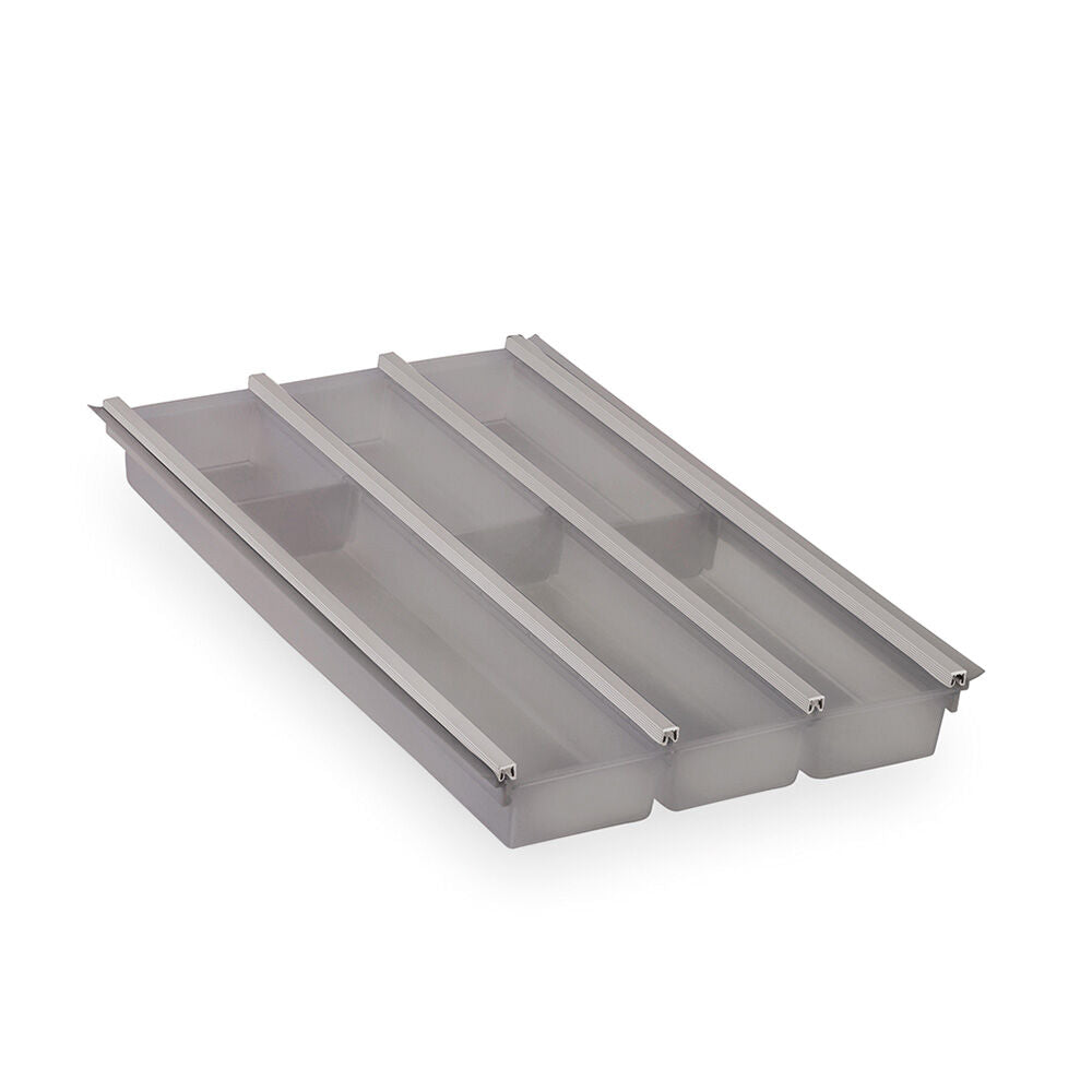 Besteckeinsatz CUISIO 40 (B 285-320 x T 463-480 mm) / Besteckkasten für 40er Schubl.