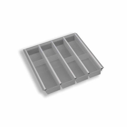 Besteckeinsatz CUISIO 50 (B 385-420 x T 463-480 mm) / Besteckkasten für 50er Schubl.