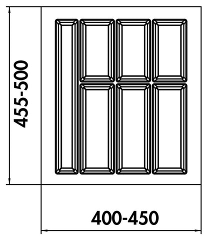 NABER 8034276 Besteckeinsatz Adesso 2, für 500er Schrank – Bild 2