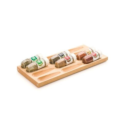 Gewürzgläsereinsatz 1 - Buche / REGOLARE Ergänzungsmodul