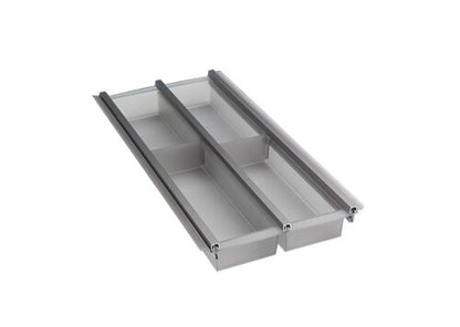 Besteckeinsatz CUISIO 30 (B 185-220 x T 463-480 mm) / Besteckkasten für 30er Schubl.