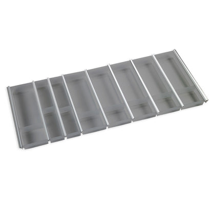 Besteckeinsatz CUISIO 120 (B 1085-1120 x T 463-480 mm) / Besteckkasten für 120er Schubl.