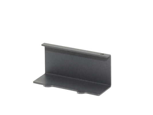Linero MosaiQ Doppelhaken 85 x 44 x 38 mm graphitschwarz / Reling - Haken / Relingsystem / Kesseböhmer