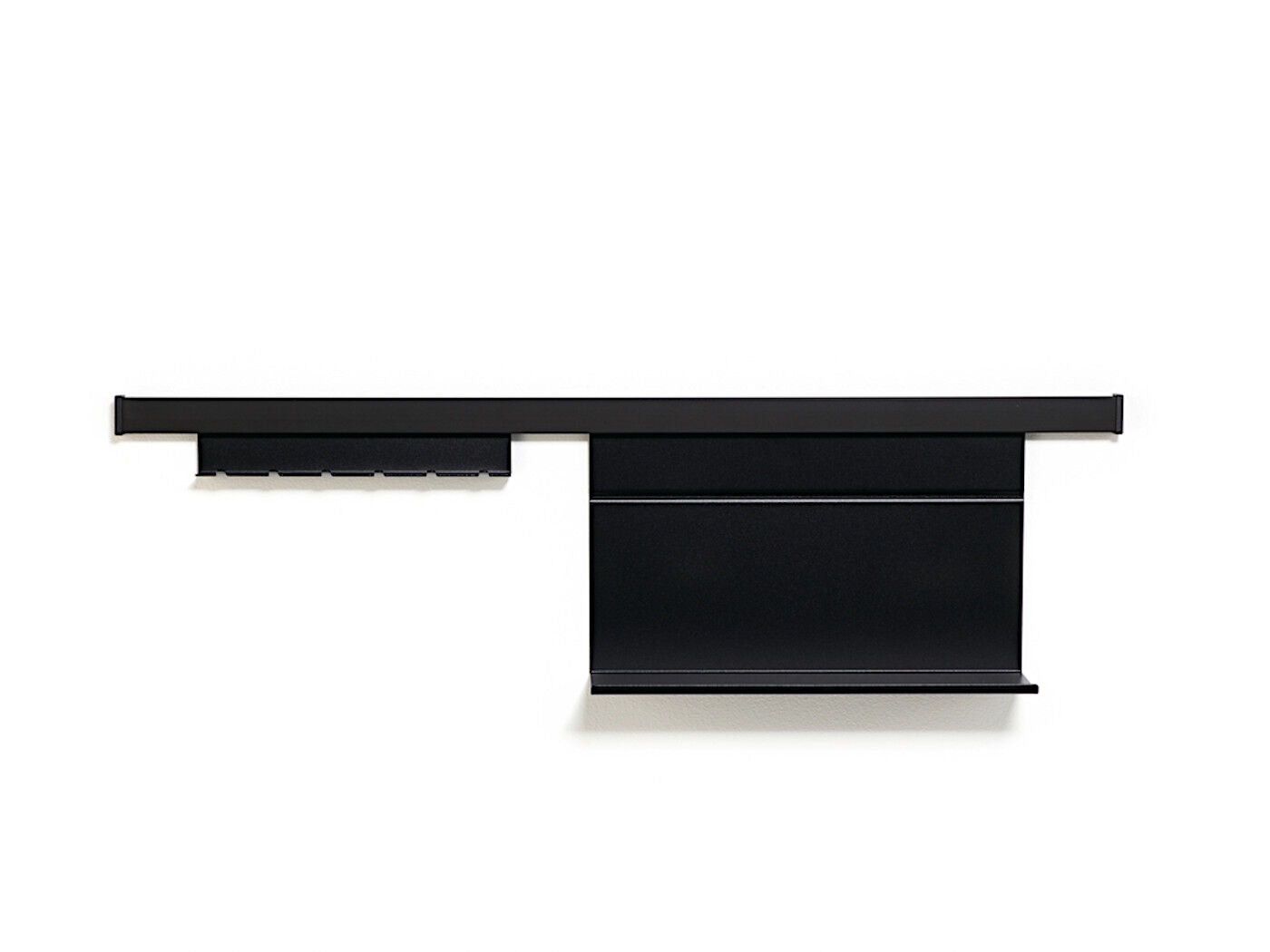 Linero EasyLine Set-1 schwarz matt / Relingsystem / Kesseböhmer