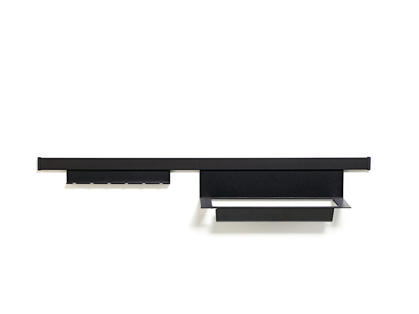 Linero EasyLine Set-3 schwarz matt / Relingsystem / Kesseböhmer
