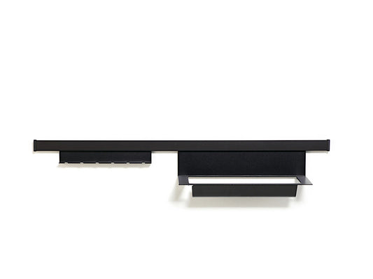 Linero EasyLine Set-3 schwarz matt / Relingsystem / Kesseböhmer