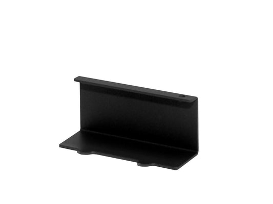 Linero MosaiQ Doppelhaken 85 x 44 x 38 mm schwarz matt / Reling - Haken / Relingsystem / Kesseböhmer