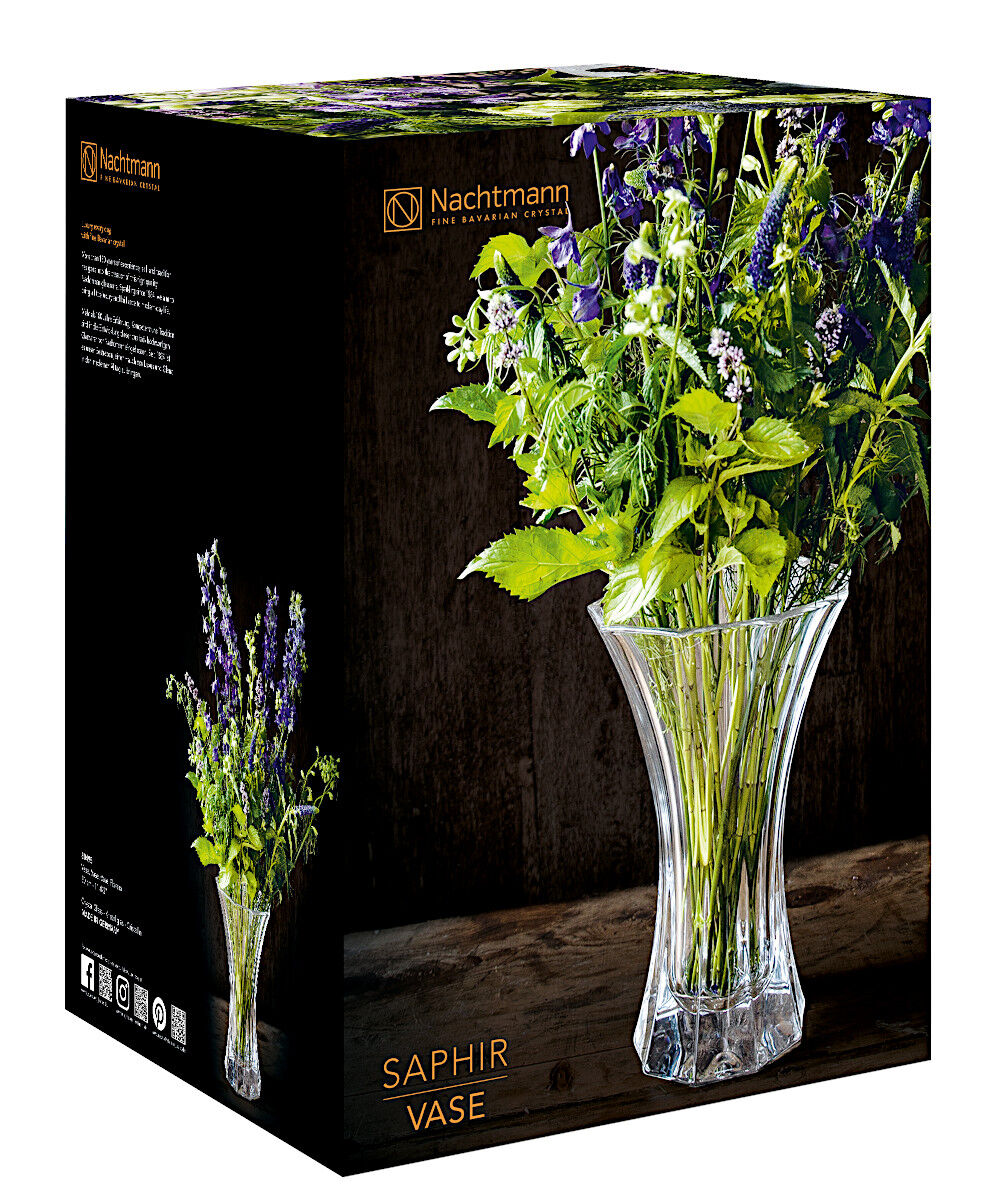 NACHTMANN 80498 SAPHIR Vase 30 cm – Bild 3