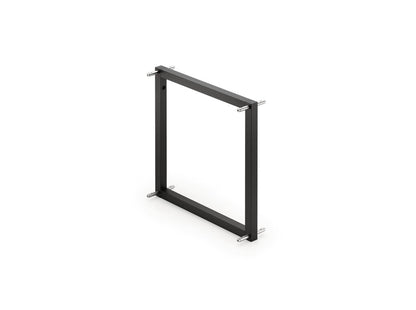 NABER 8051025 Cubo Erweiterungsrahmen, Regalsystem, schwarz matt