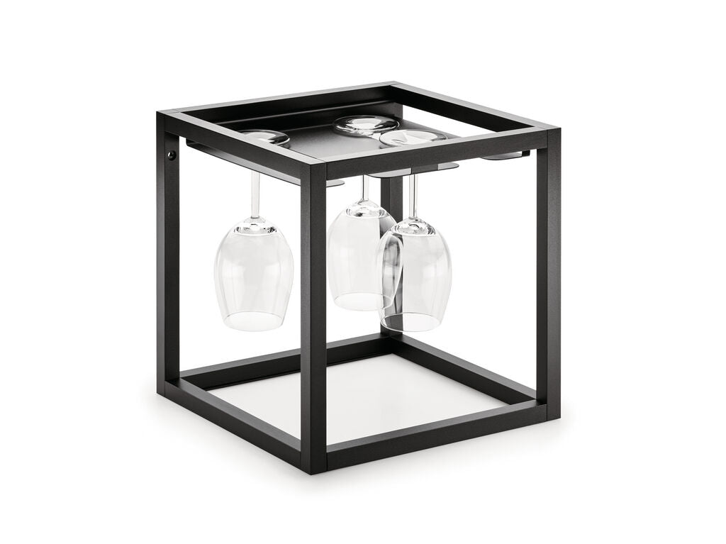 NABER 8051027 Cubo Gläserhalter 300, Regalsystem, schwarz matt – Bild 2