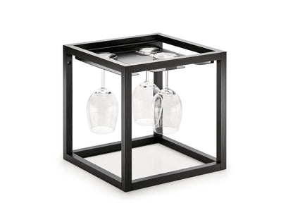NABER 8051027 Cubo Gläserhalter 300, Regalsystem, schwarz matt – Bild 2