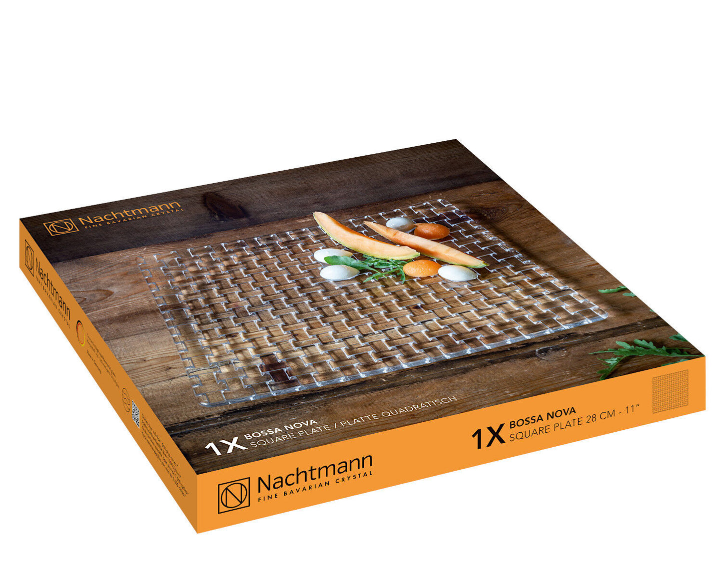 NACHTMANN 81398 BOSSA NOVA Platte quadratisch 28 cm – Bild 3
